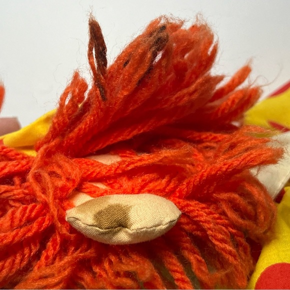 Vintage 1978 Knickerbocker ~ Half Pint ~ 13" Plush Clown Doll Preowned - Picture 9 of 15